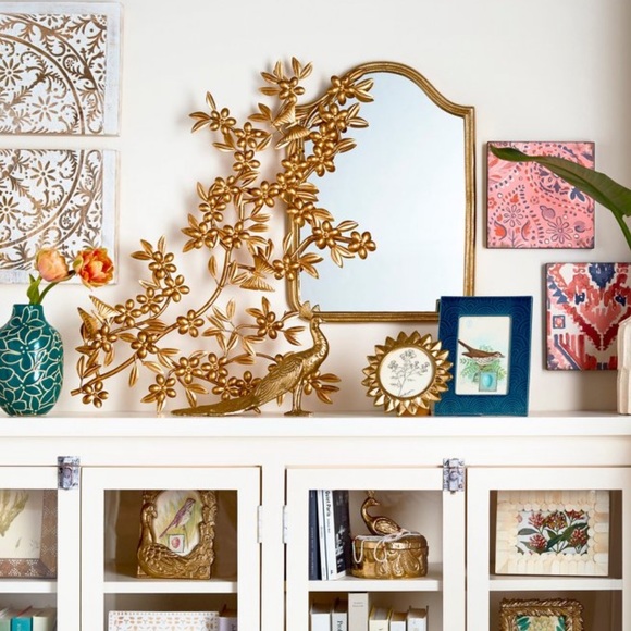 Opalhouse Other - [Opalhouse] leaf & flower wall sculpture